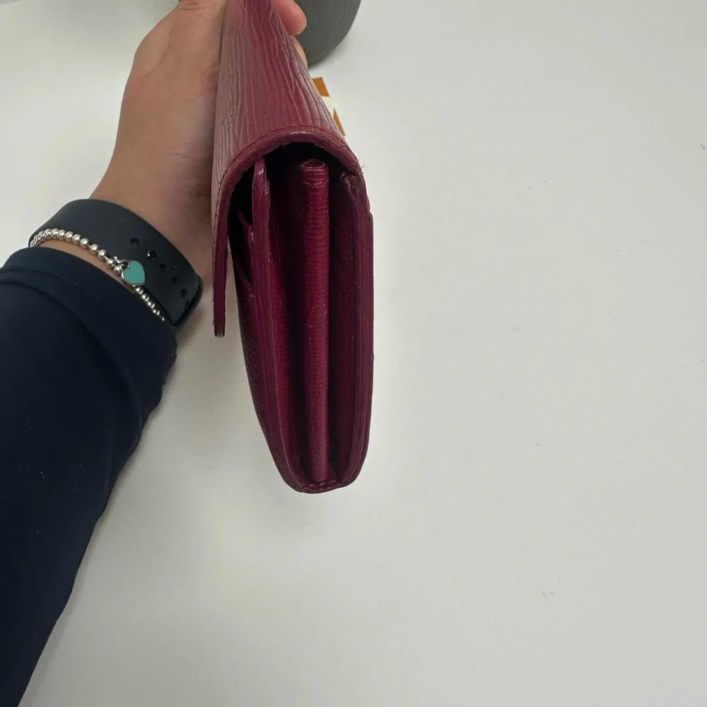 Louis Vuitton Red Epi Leather Wallet - Picture 6 of 16